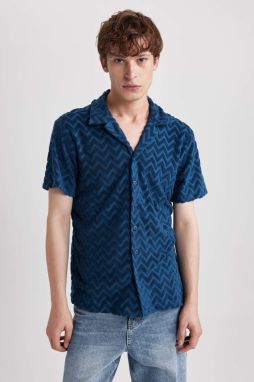 DEFACTO Regular Fit Printed Short Sleeve Shirt