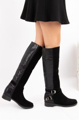 Fox Shoes Black Snake Women's Boots