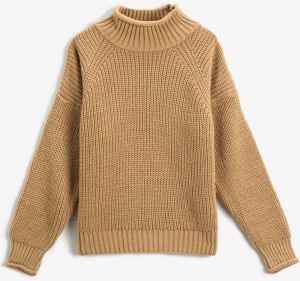 Koton Girls Brown Sweater