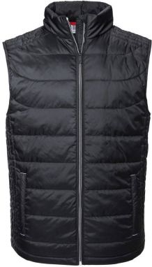 Black Men's Vest Nano Bodywarmer Russell