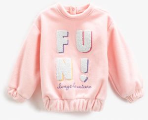 Koton Baby Girl Pink Sweatshirt