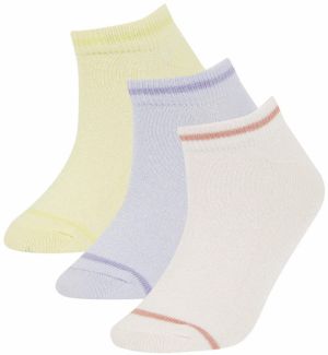 DEFACTO Girl 3-pack Cotton Booties Socks