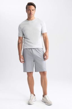 DEFACTO Regular Fit Thin Sweatshirt Fabric Short