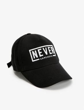 Koton Cap Hat Slogan Embroidered