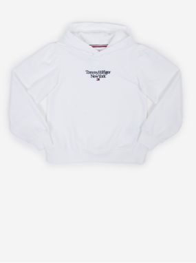 White Girls' Hoodie Tommy Hilfiger - Girls