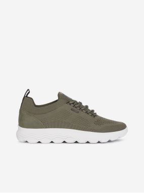 Khaki Mens Sneakers Geox - Men