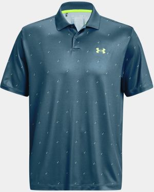 Under Armour T-Shirt UA Perf 3.0 Deuces Polo-BLU - Men