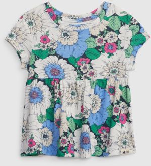 GAP Children's Flowered T-shirt - Girls