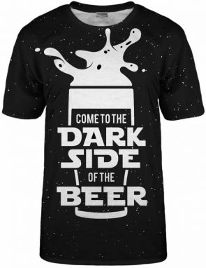 Bittersweet Paris Unisex's Dark Side Of The Beer T-Shirt Tsh Bsp618