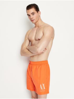 Orange Mens Swimwear Armani Exchange - Men