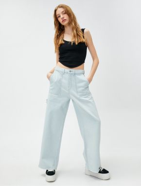 Koton Straight Leg Jeans High Waist - Eve Jeans