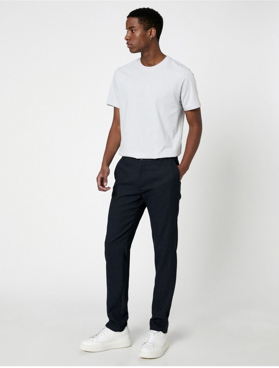 Koton Classic Fabric Trousers Pocket Detail