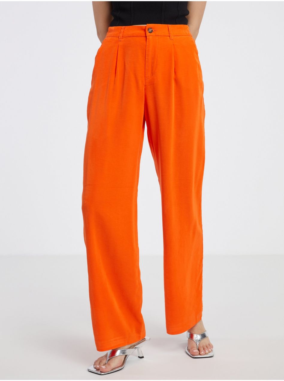 Orange Women's Trousers ONLY Aris - Women