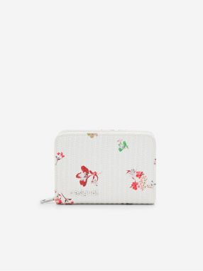 White Women's Floral Wallet Desigual Delirium Maya - Women