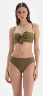 Dagi Green Bikini Top bez ramienok