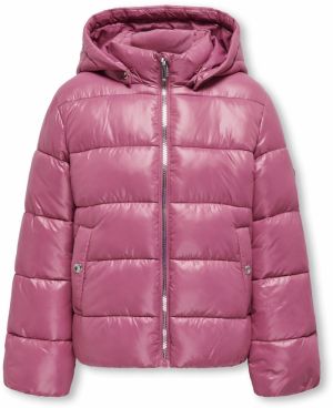 Pink girls' quilted jacket ONLY Wemmy - Girls