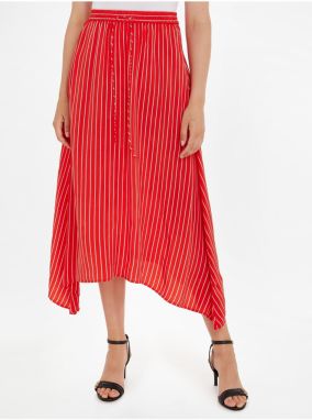 Red Women's Striped Maxi SkirtTommy Hilfiger - Women