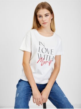 White Women's T-Shirt ORSAY - Women