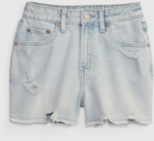 GAP Kids Denim Shorts High Rise Girlfriend Washwell - Girls