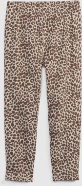 GAP Kids organic capri leggings leopard - Girls