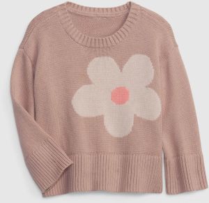 GAP Children's sweater with flower - Girls