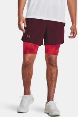 Under Armour Shorts UA LAUNCH 5'' 2-IN-1 SHORT-MRN - Men