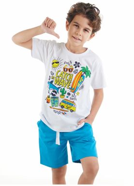 mshb&g Holiday Boy T-shirt Shorts Set
