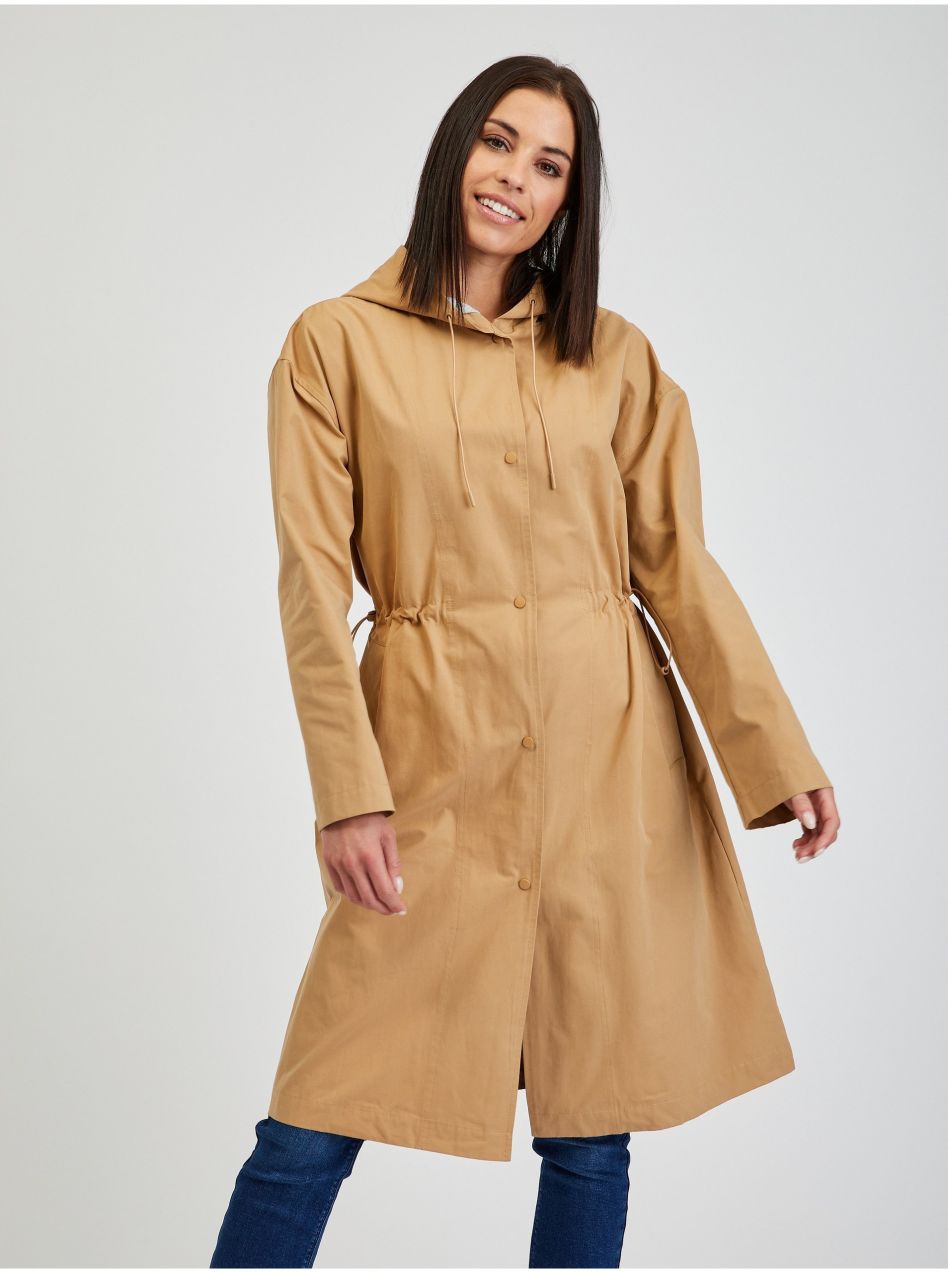 Orsay Light brown women's parka - Ladies