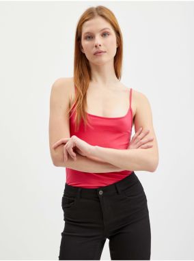 Orsay Dark pink Womens Basic Tank Top - Women