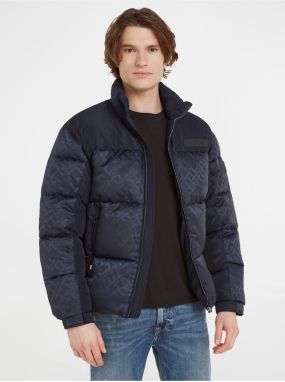 Dark Blue Men's Winter Quilted Jacket Tommy Hilfiger New York Mo - Men's