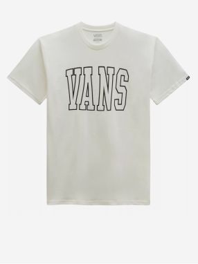 White men's T-shirt VANS Arched line - Men