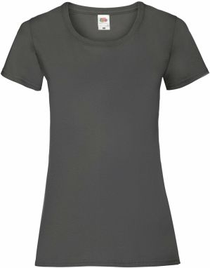 Graphite T-shirt Valueweight Fruit of the Loom