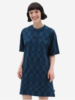 Dark blue ladies plaid dress VANS - Ladies