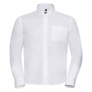 Men's classic long sleeve shirt R916M 100% cotton twill 130g