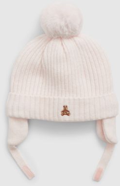 GAP Baby Beanie with Pompom - Girls