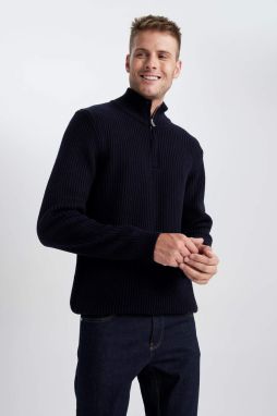 DEFACTO Standard Fit Turtleneck Knitwear Pullover