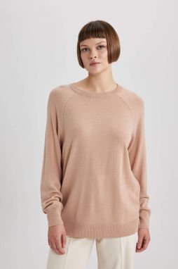 DEFACTO Relax Fit Crew Neck Pullover