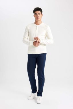 DEFACTO Slim Fit Twill Pants