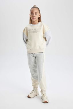 DEFACTO Girl Jogger Thick Sweatshirt Fabric Pant