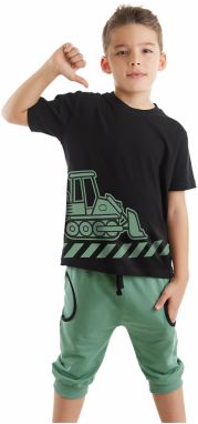 Mushi Dozer On The Road Boy T-shirt Capri Shorts Set