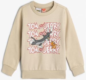 Koton Baby Boy Beige Sweatshirt