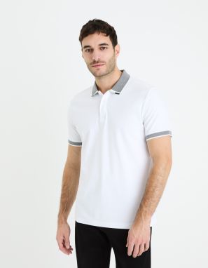 Celio Polo Shirt Gesort - Mens