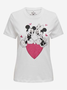 White women's T-shirt ONLY Mickey - Women