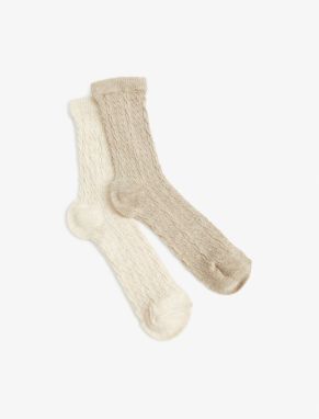 Koton Set of 2 Textured Socks