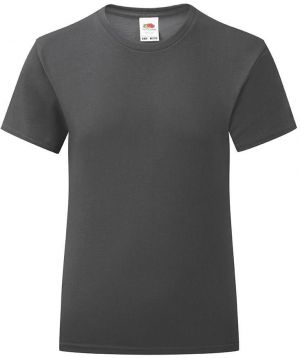 Iconic Fruit of the Loom Graphite T-shirt