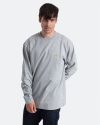 Carhartt WIP Longsleeve Chase T-Shirt I026392 GREY HEATHER/GOLD galéria