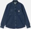 Carhartt WIP Salinac Shirt Jac I029212 BLUE STONE galéria