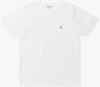 Carhartt WIP Chase I026391 WHITE/GOLD galéria