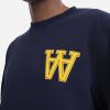 Wood Wood Tye Sweatshirt 10145601-2424 NAVY galéria