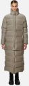 Rains Extra Long Puffer Coat 1536 VELVET TAUPE galéria